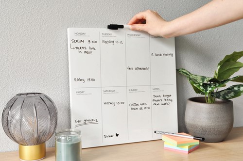 Planbord week Desq 35x35cm magnetisch-2