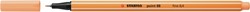 Fineliner STABILO point 88/25 pastel oranje