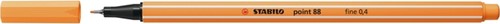 Fineliner STABILO point 88/85 papaya