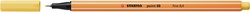 Fineliner STABILO point 88/23 licht geel