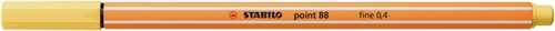 Fineliner STABILO point 88/23 licht geel-2