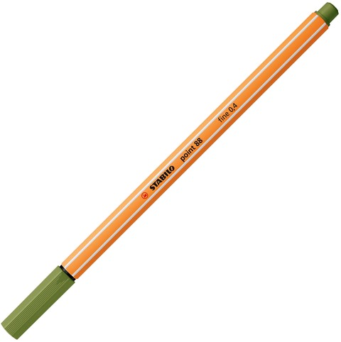 Fineliner STABILO point 88/35 mosgroen