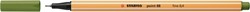 Fineliner STABILO point 88/35 mosgroen