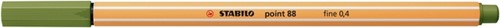 Fineliner STABILO point 88/35 mosgroen-2
