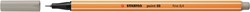 Fineliner STABILO point 88/93 warm grijs