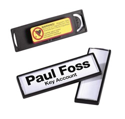 Durable badge Clip Card met magneet