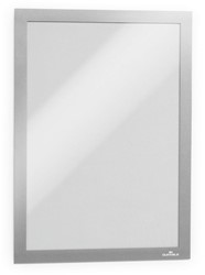 Duraframe Durable A4 zelfklevend zilvergrijs pk/10