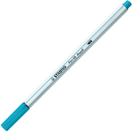 Brushstift Stabilo pen 568/31 licht blauw