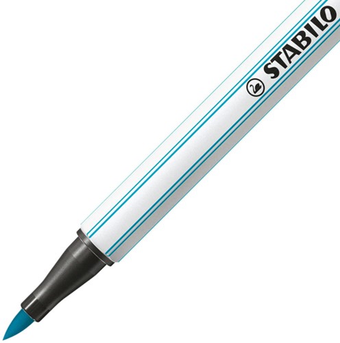 Brushstift Stabilo pen 568/31 licht blauw-2