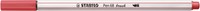 Brushstift Stabilo pen 568/47 roestig rood-2