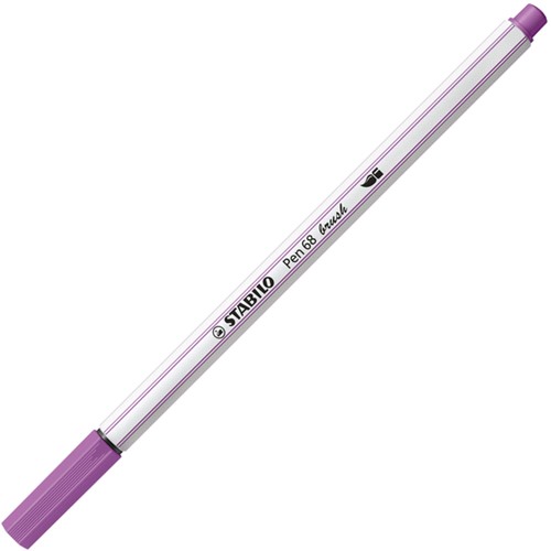 Brushstift Stabilo pen 568/60 pruimen paars