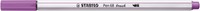 Brushstift Stabilo pen 568/60 pruimen paars-2