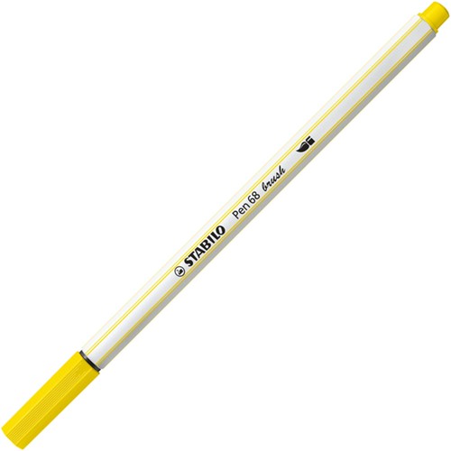 Brushstift Stabilo pen 568/24 citroen geel
