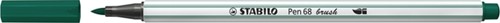 Brushstift Stabilo pen 568/53 turquoise groen