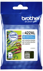 Inktcartridge Brother LC-422XL Cyaan