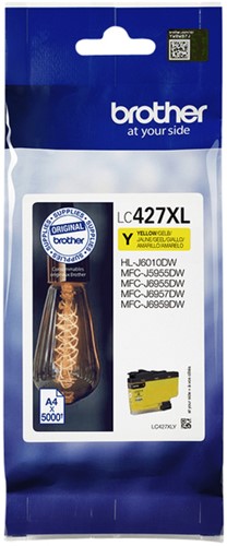 Inktcartridge Brother LC-427XL geel