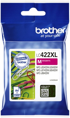 Inktcartridge Brother LC-422XL Magenta