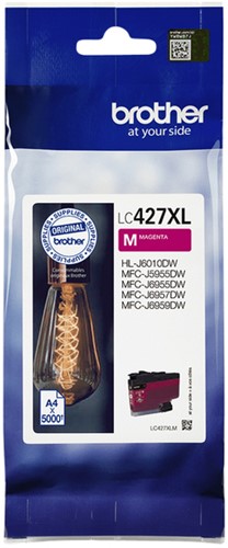 Inktcartridge Brother LC-427XL Magenta