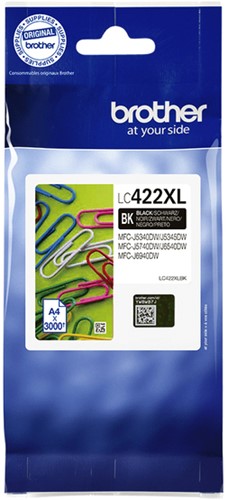 Inktcartridge Brother LC-422XL zwart