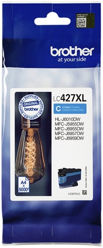 Inktcartridge Brother LC-427XL Cyaan
