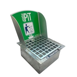 The DropPit asbak tegel