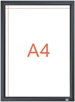Kliklijst Nobo Impression Pro A4 grijs-1