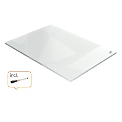 Nobo notitiebord Transparant Acryl