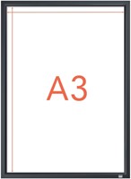 Kliklijst Nobo Impression Pro A3 grijs-1