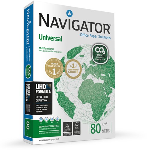 Papier  80g A4 Navigator Universal CO2 neutraal pk/500-3