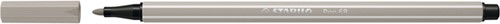 Viltstift STABILO Pen 68/93 warm grijs