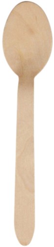 Lepel 160mm hout pk/100