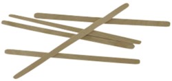 Roerstaafje 110mm hout pk/1000