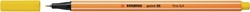 Fineliner Stabilo 88/24 citroen geel