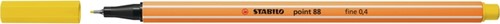 Fineliner Stabilo 88/24 citroen geel