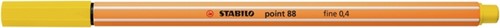Fineliner Stabilo 88/24 citroen geel-2