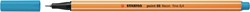 Fineliner Stabilo point 88/031 neon blauw
