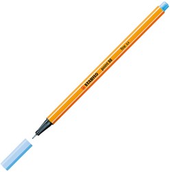 Fineliner Stabilo point 88/11 ijs blauw