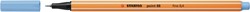 Fineliner Stabilo point 88/11 ijs blauw