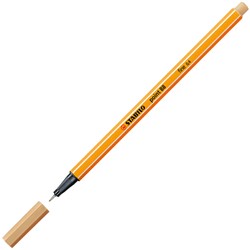 Fineliner Stabilo point 88/88 licht oker