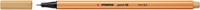 Fineliner Stabilo point 88/88 licht oker