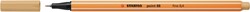 Fineliner Stabilo point 88/88 licht oker