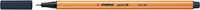 Fineliner Stabilo point 88/98  payne's grijs
