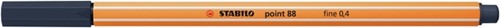 Fineliner Stabilo point 88/98  payne's grijs-2