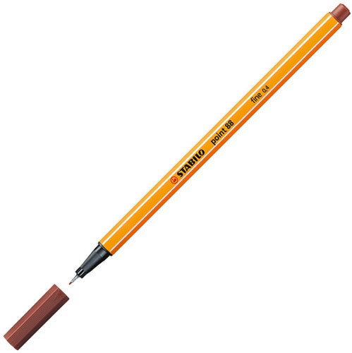 Fineliner Stabilo point 88/75 sienna