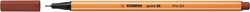 Fineliner Stabilo point 88/75 sienna