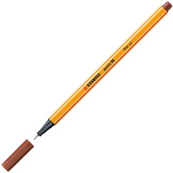 Fineliner STABILO point 88/38 roodkrijt