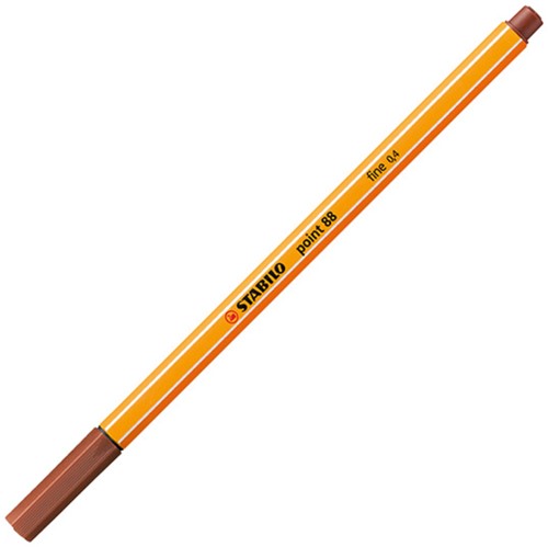 Fineliner STABILO point 88/38 roodkrijt-2