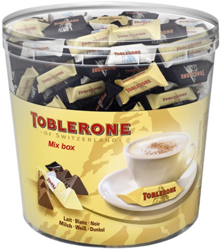 Chocolade Toblerone Mini's Mix silo 904gr 113st doos/113