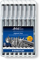 Fineliner Staedtler Pigment 308 zwart