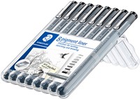 Fineliner Staedtler Pigment 308 zwart-2